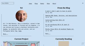 Screenshot of the new design - light mode