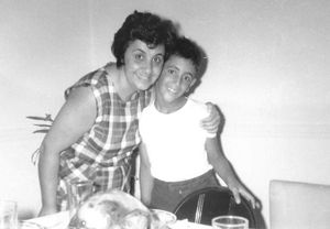 Me and my mom on Thanksgiving