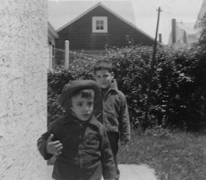 Me and my brother Bill (not sure where)